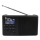 Radio i budzik ELTRA ULA DAB, LCD, czarne